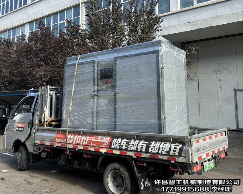 許昌智工雙開門烘干機裝車發(fā)貨 烘干艾條